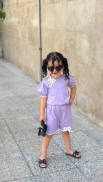 تیشرت شلوارک یقهچینی - Image 10
