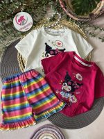 کراپ شلوارک کرومی رنگین کمون - Image 3