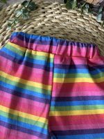 کراپ شلوارک کرومی رنگین کمون - Image 6