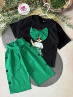 تیشرت شلوار‌ک پاپیون - Image 7