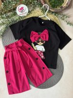 تیشرت شلوار‌ک پاپیون - Image 6