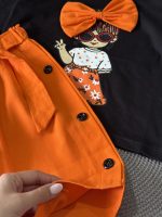 تیشرت شلوار‌ک پاپیون - Image 4