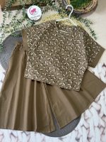 شومیز و شلوار دامنی - Image 10