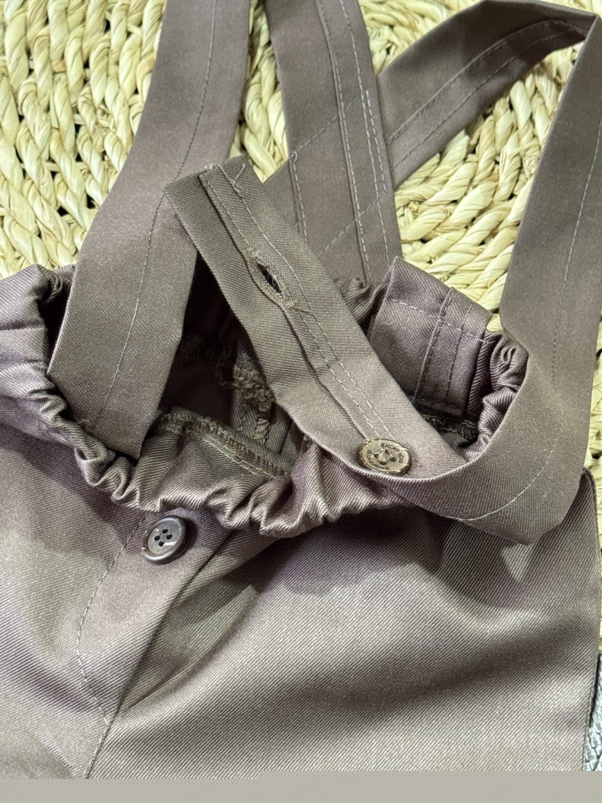 ست پاپیون قهوه ای - Image 4