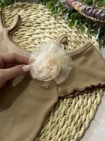 کراپ شلوار گیپور نبات - Image 2