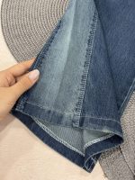 شلوار شافل آبی بغل سایه - Image 3