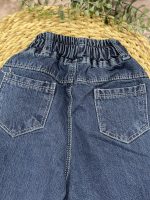 شلوار شافل آبی بغل سایه - Image 4