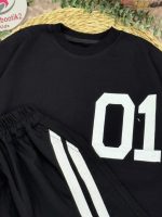 تیشرت شلوار نوار سفید - Image 3