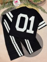 تیشرت شلوار نوار سفید - Image 5