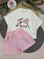 کراپ شلوارک آبنبات - Image 4