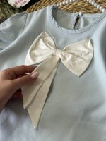 شومیز شلوارک پاپیون سفید - Image 6