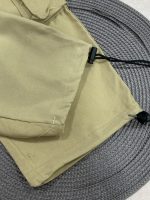 کراپ شلوار پاپیون کرم - Image 4