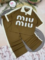 کراپ شلوار کنفی میو‌میو - Image 2