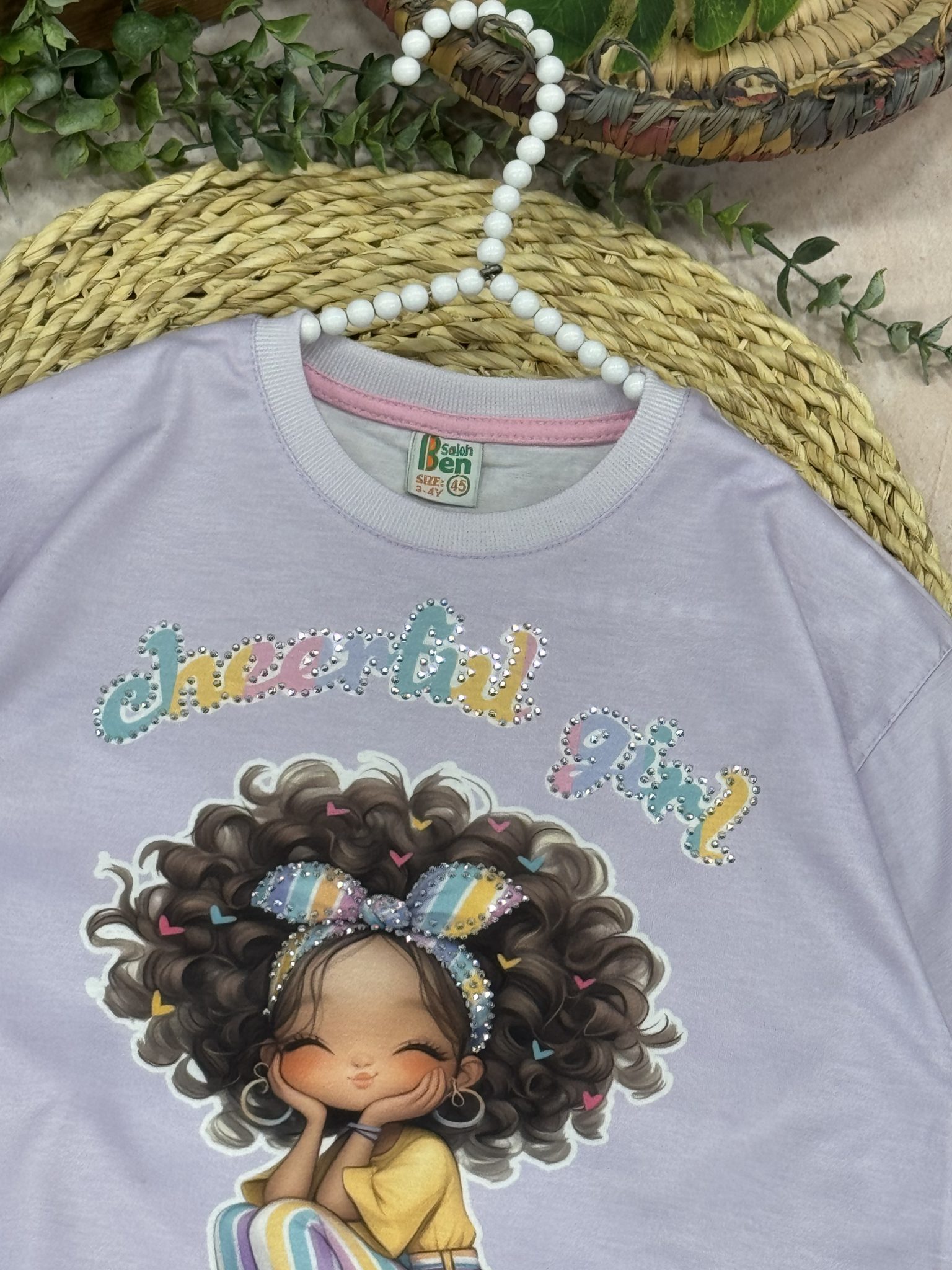 IMG_0599 تیشرت شلوار پری رنگین کمون - Image 6