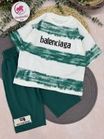 تیشرت شلوارک اسپرت بالنسیاگا - Image 2