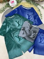 تیشرت شلوارک LV مرواریدی