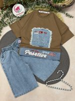 تیشرت شلوارک پرچم دار - Image 3