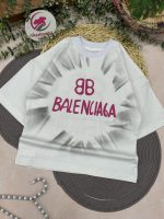 تیشرت بالنسیاگا چاپ سایه ای - Image 4