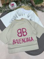 تیشرت بالنسیاگا چاپ سایه ای - Image 6