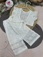 کراپ شلوار گیپور مهدیس