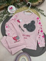 بلوز شلوار میکی ملانژ - Image 8