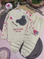 بلوز شلوار میکی ملانژ - Image 3