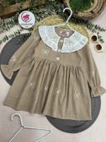 پیراهن مخمل پاپیون - Image 6