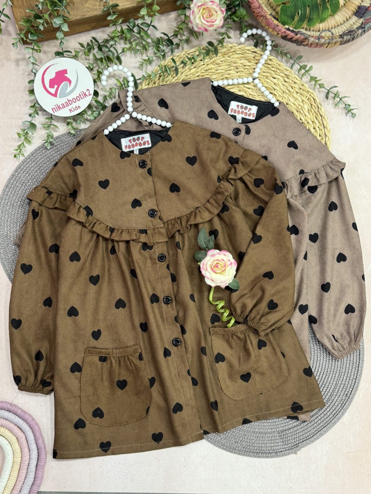 شومیز قلب مشکی - Image 1