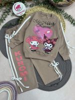 بلوز شلوار کرومی بندی - Image 2