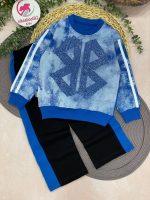 بلوز شلوار بالنسیاگا نگین دار - Image 6