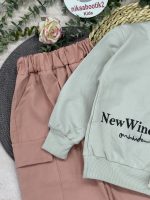 بلوز شلوار خرگوش کتان - Image 3