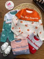 بلوز بافت حروف الفبا