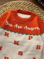 بلوز بافت حروف الفبا - Image 7