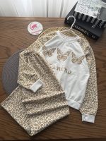 کراپ شلوار پروانه پلنگی - Image 7