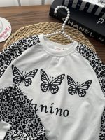 کراپ شلوار پروانه پلنگی - Image 4