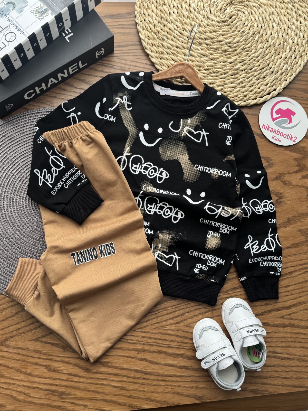 بلوز شلوار Black Smile - Image 6