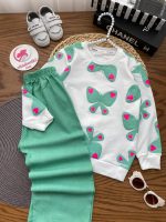 بلوز شلوار پروانه قلبی - Image 9