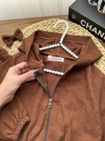 سویشرت شلوار مخمل کبریتی - Image 6