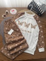 بلوز شلوار گل و پروانه - Image 4