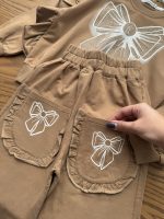 کراپ شلوار پاپیون - Image 6