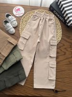 شلوار کارگو کتان
