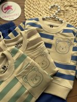 بلوز شلوار جیب خرسی راه راه - Image 8