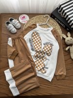 بلوز شلوار خرگوش چهارخونه - Image 8