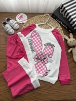 بلوز شلوار خرگوش چهارخونه - Image 7