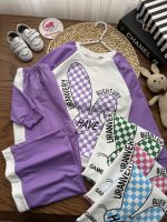 بلوز شلوار خرگوش چهارخونه