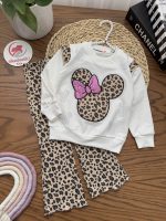 بلوز شلوار میکی پولک پلنگی - Image 3