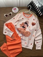 بلوز شلوار دختر کلاه به سر - Image 4