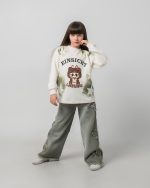 کراپ شلوار لبوبو ستاره ای - Image 2