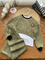 سه تیکه پلیسه ای گل دار - Image 13