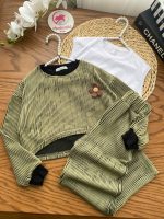 سه تیکه پلیسه ای گل دار - Image 11